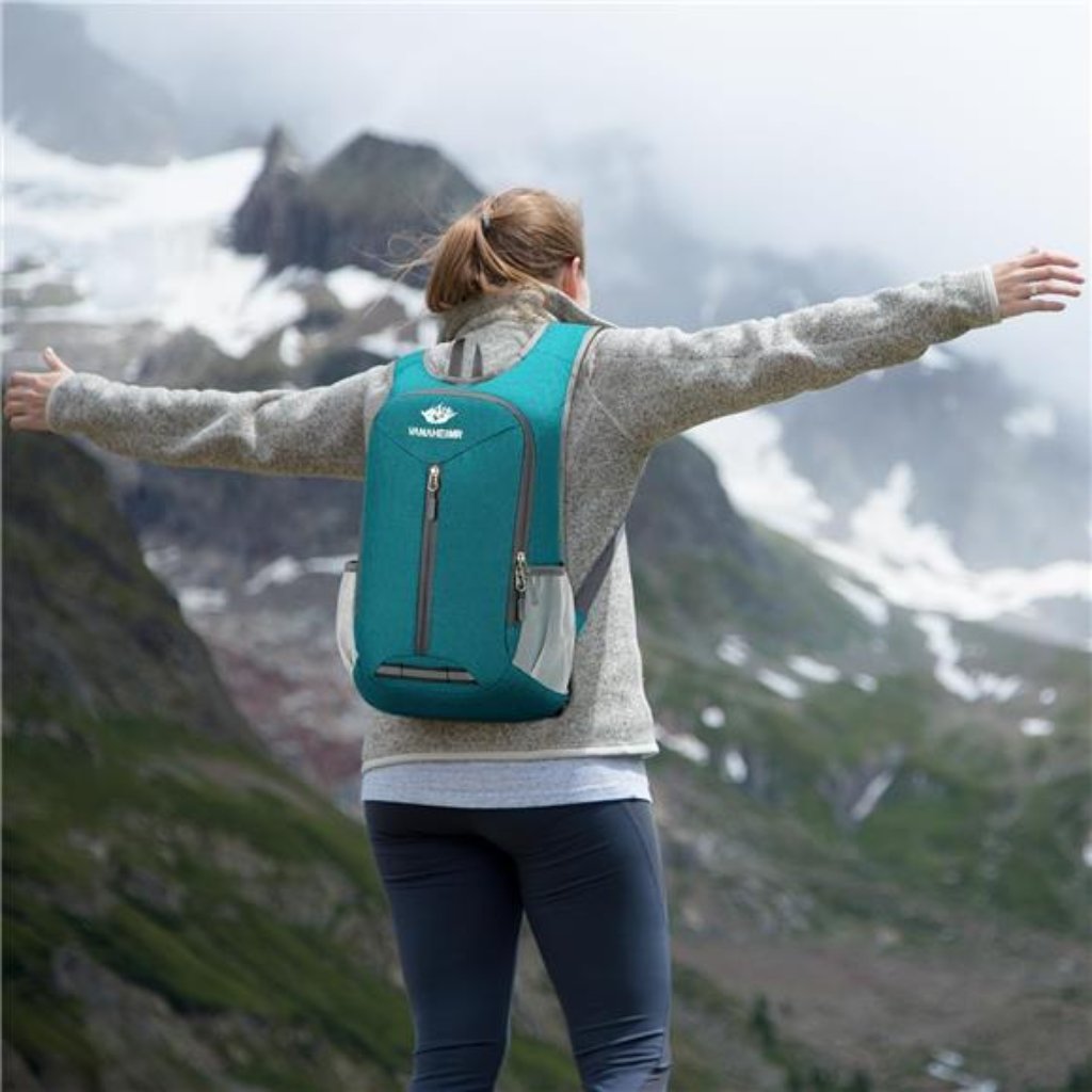 Esup 15l Lightweight Hiking Backpack Foldable Small Travel Backpack Packable Cam